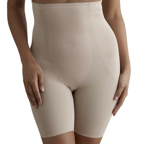 Panty gainant taille haute beige en nylon - Miraclesuit - Culotte grande taille miraclesuit