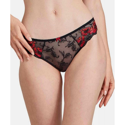Culotte italienne Rouge - Aubade - 6 culottes shorties tangas strings rouge